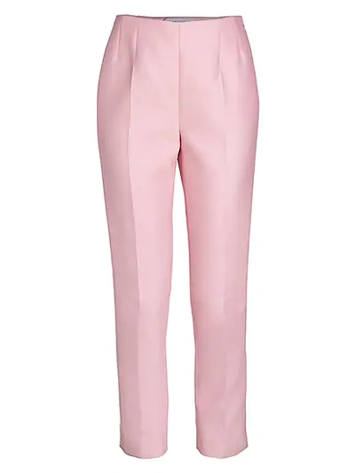 Shop Gabriela Hearst Masto Slim Suiting Pants In Blush