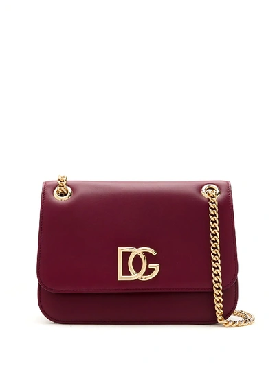 Shop Dolce & Gabbana D&g Millennials Crossbody Bag In Red
