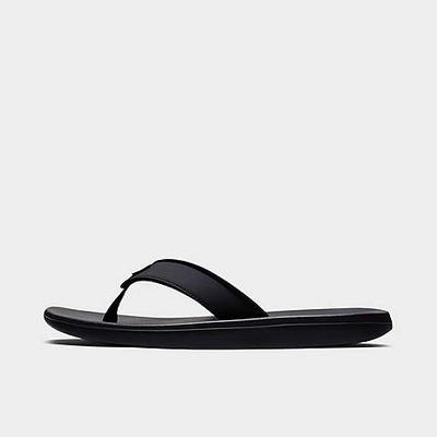 Shop Nike Men's Kepa Kai Flip Flop Sandals In Black