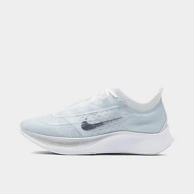 Shop Nike Women's Zoom Fly 3 Running Shoes In Grey