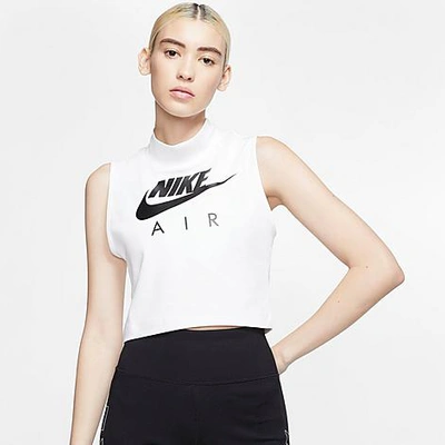 Shop Nike Women's Air Mock Tank Top In White