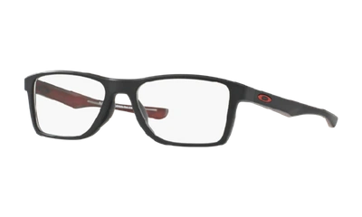 Oakley Fin Box (trubridge™) Eyeglasses In Matte Steel