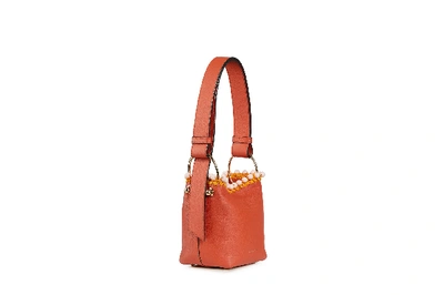 Shop Ss20 Lana Nano Bucket Bag In Beaded Maple