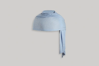 Shop Strathberry Cashmere Travel Wrap In Sky Blue
