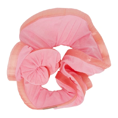 Shop Vanessa Schindler Pink Urethane Edge Scrunchie