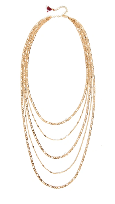 Shop Shashi Sin City Necklace In Gold