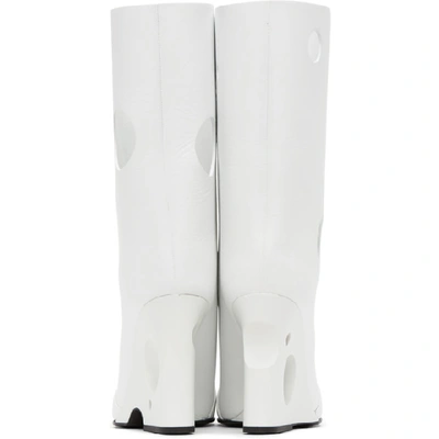 Shop Off-white White Meteor Shower Boots