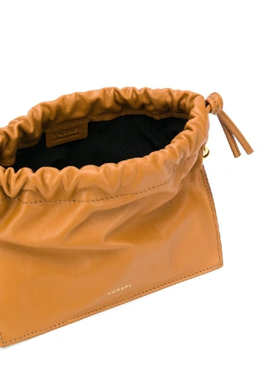 Shop Yuzefi Bom Shoulder Bag In Brown