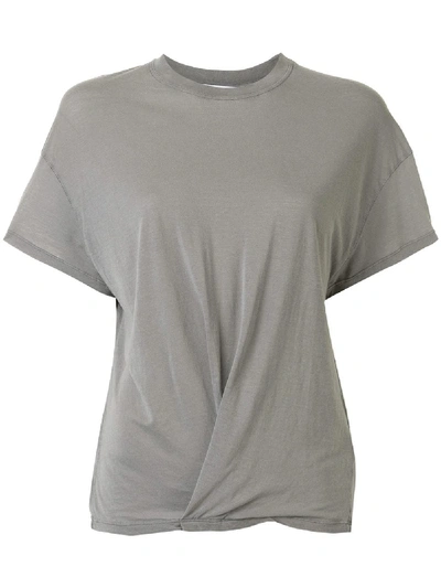 Shop Iro 'colby' T-shirt In Grey