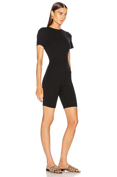 Shop Grlfrnd Joni Romper In Black