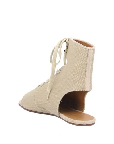 Shop Chloé Ankle Boot In Sand