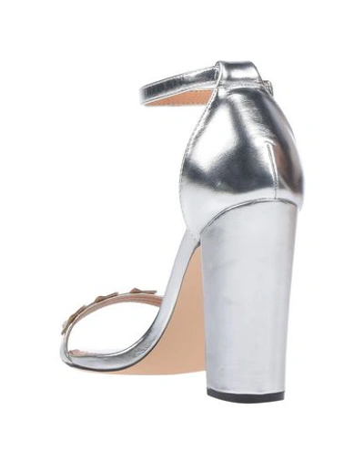 Shop Public Desire Sandals In Silver
