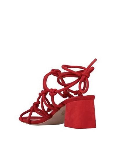 Shop Public Desire Sandals In Red