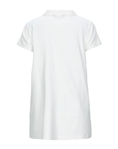 Shop K-way Polo Shirt In White