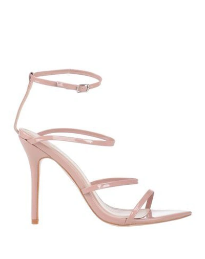 Shop Public Desire Sandals In Light Pink