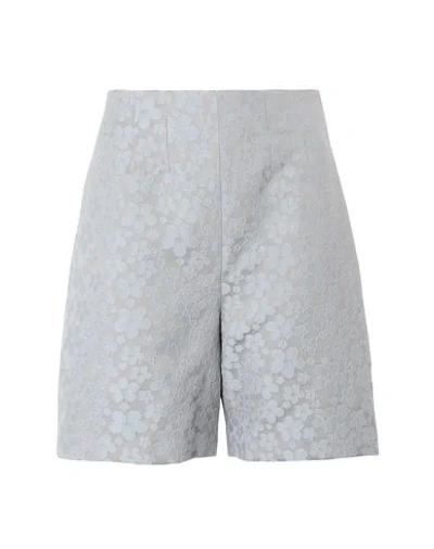 Shop Alexa Chung Alexachung Darted Shorts Daisy Woman Shorts & Bermuda Shorts Grey Size 4 Polyester, Acrylic