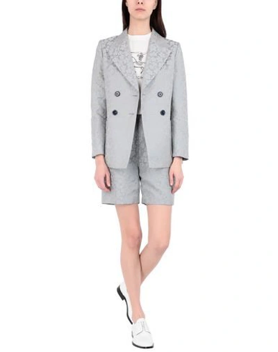 Alexa Chung Alexachung Darted Shorts Daisy Woman Shorts & Bermuda Shorts Grey Size 4 Polyester, Acrylic In Grey