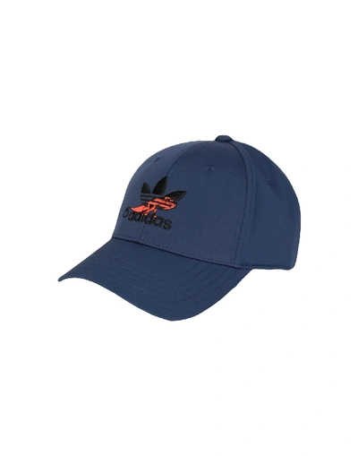 Shop Adidas Originals Hat In Dark Blue