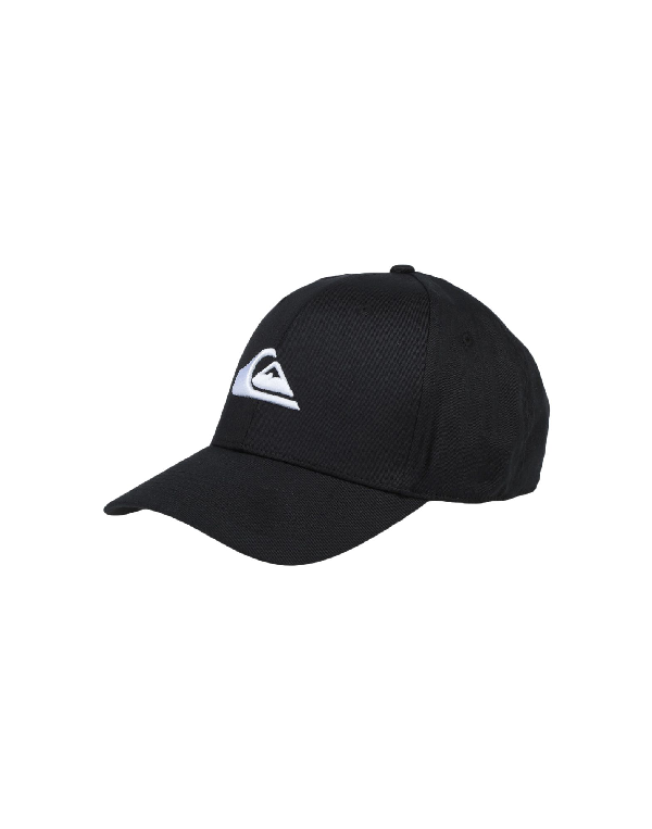 white quiksilver hat