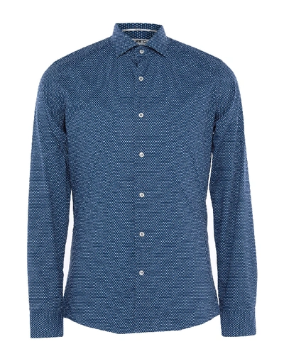 Shop Ungaro Patterned Shirt In Blue