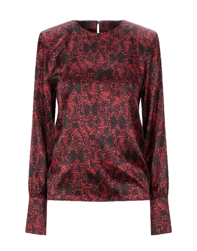 Shop Federica Tosi Blouses In Red