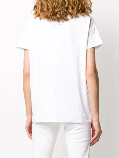 Shop Alexandre Vauthier Printed Ladies T-shirt In White