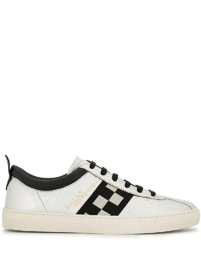 Shop Bally Vita Parcours Low-top Sneakers In Silver