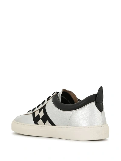 Shop Bally Vita Parcours Low-top Sneakers In Silver