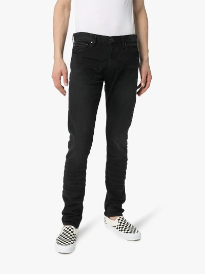 Shop John Elliott The Cast 2 Slim Jeans In Black