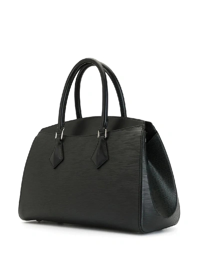 Pre-owned Louis Vuitton Brea Mm 手提包 In Black