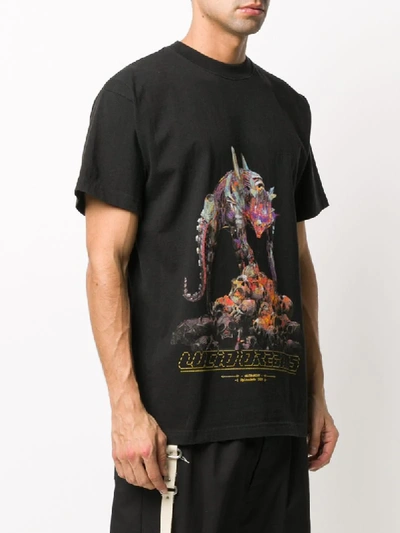 Shop Alchemist T-shirt Mit Grafischem Print In Black