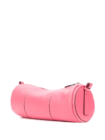 Shop Manu Atelier Rothko Cylinder Bag In Pink