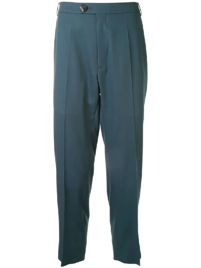 Shop Namacheko Straight-leg Chinos In Blue