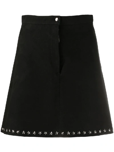 Shop Manokhi Sia Mini Skirt In Black