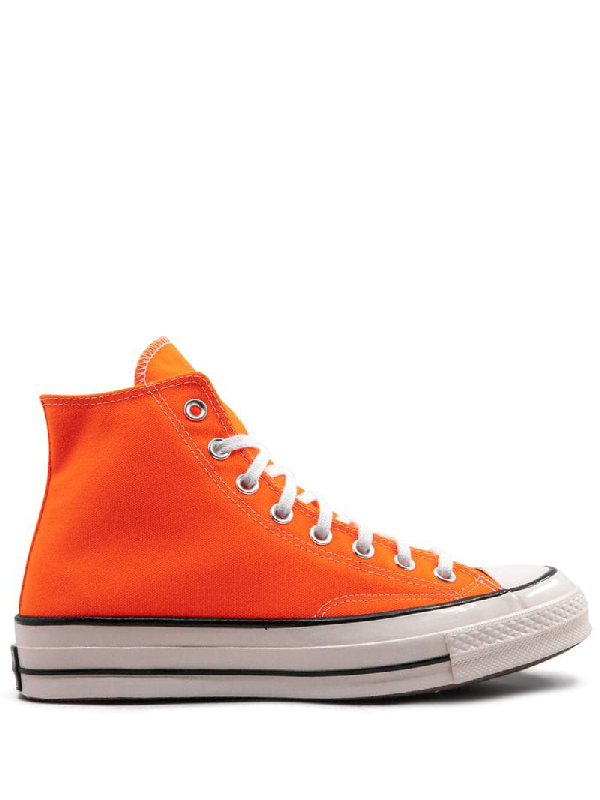 high top converse orange