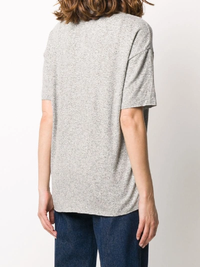 Shop Rails Short-sleeve Knit Top In Grey