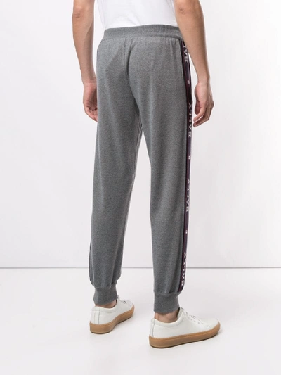 Shop Bally Jersey Sweatpants In Grey