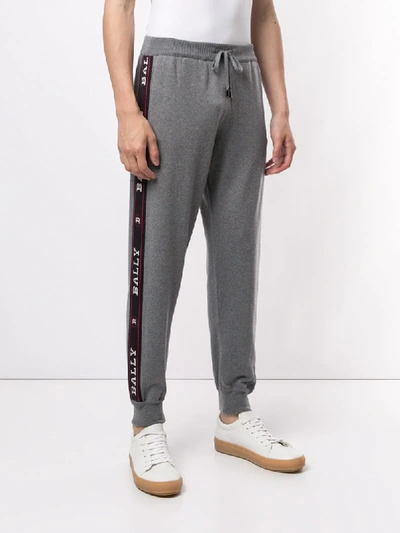 Shop Bally Jersey Sweatpants In Grey