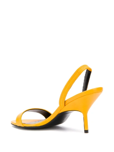 Shop Pierre Hardy Tm03 Sandals In Yellow