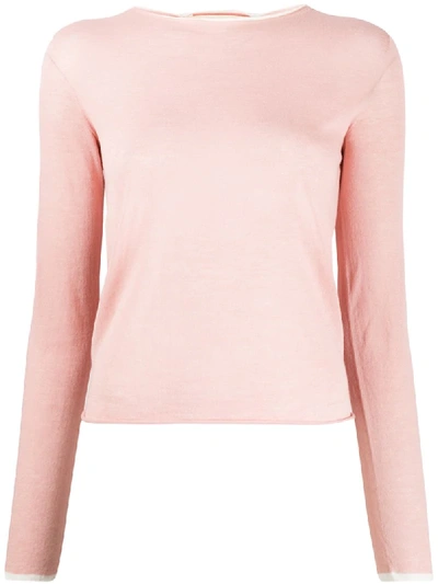 Shop Marni Slim Fit Top In Pink