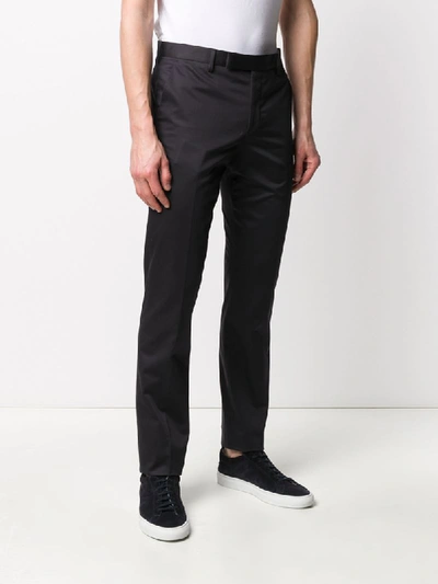 Shop Paul Smith Slim Fit Trousers In Black