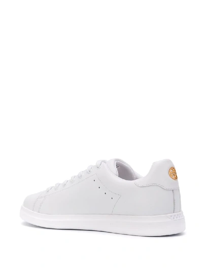 Shop Tory Burch Howell Court Sneakers In White