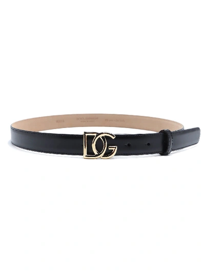 Shop Dolce & Gabbana Belt In Nero