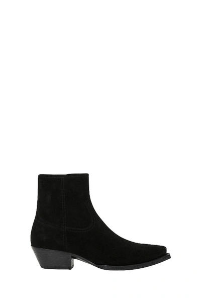 Shop Saint Laurent Lukas Camperos In Nero