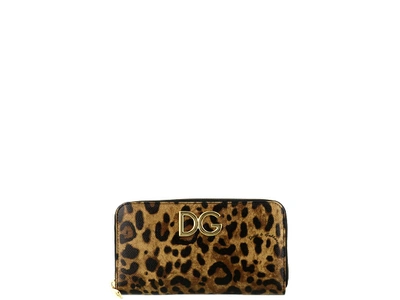 Shop Dolce & Gabbana Logo Wallet In M Leo
