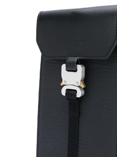 Shop Alyx Buckled Phone Bag In Black