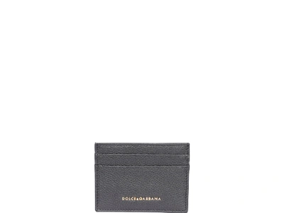 Shop Dolce & Gabbana Card Holder In Nero