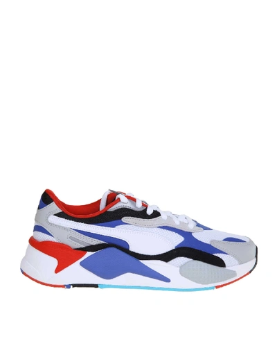 Shop Puma Rs-x Puzzle Sneakers In Multicolor Net In Multicolore