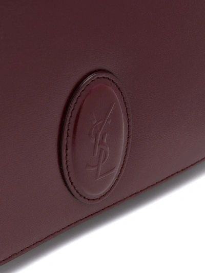 Shop Saint Laurent Besace Medium Shoulder Bag In Red