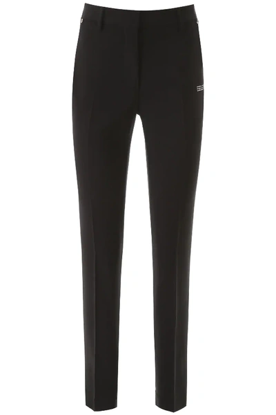 Shop Off-white Classic Trousers In Black